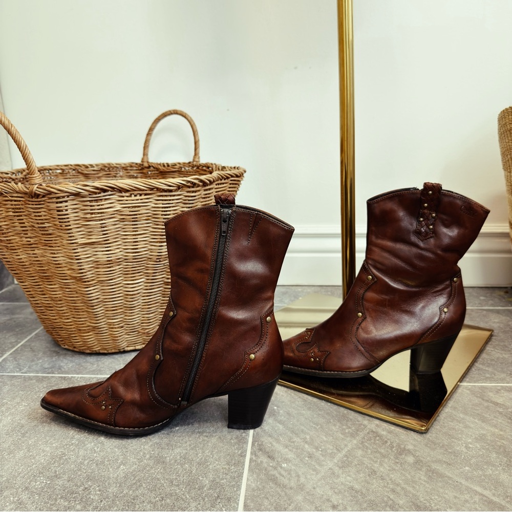 ✨ VINTAGE cowboy boots - Picture 3 of 6